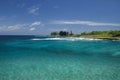 Coastal view from Hamoa Beach, Hana, Maui, Hawaii Royalty Free Stock Photo