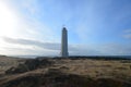 Coastal Views of Malarrif Lighthouse on Snaefelssnes Peninsula