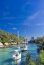 Coastal village of cala figuera Royalty Free Stock Photo