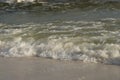 Coastal wave goes ashore, view from the Gulf Coast Royalty Free Stock Photo