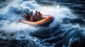 Coastguard Speedboat in Action AIG41