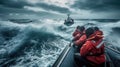 Coastguard Speedboat in Action AIG41