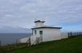 Coastguard Station Perched on the Cliffs Above the Irish Sea Royalty Free Stock Photo