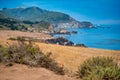 Coastine of California from Cabrillo Highway Royalty Free Stock Photo