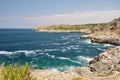 Coastine landscape in Salento, Apulia. Italy Royalty Free Stock Photo