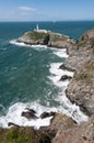 The coastline of Anglesey in Wales, UK Royalty Free Stock Photo