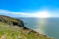 The Coastline around Elin``s Tower, South Stack, Anglesey, North