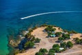 Camping in Akamas National Park, Cyprus. Royalty Free Stock Photo