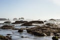 Coastline of Bandon by the Sea, Oregon Royalty Free Stock Photo