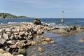 Coastline of Banyuls-sur-Mer in France