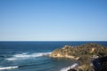 Coastline on the beach Royalty Free Stock Photo