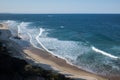 Coastline on the beach Royalty Free Stock Photo