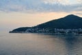 Coastline of Budva in Montenegro