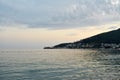 Coastline of Budva in Montenegro