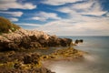 Coastline at Cap Antibes Royalty Free Stock Photo