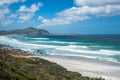The coastline of the Cape Peninsula, South Africa Royalty Free Stock Photo
