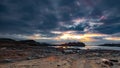 Coastline of Carmel California Royalty Free Stock Photo