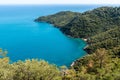 Coastline on Cennet Adasi island near Marmaris town in Turkey