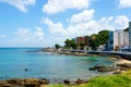 Coastline city of Salvador Bahia, Brazil