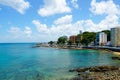 Coastline city of Salvador Bahia, Brazil