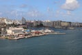 Coastline and city views along Old San Juan, Puerto Rico Royalty Free Stock Photo