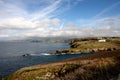 The coastline in Cornwall