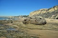 Coastline at Crystal Cove State Park, Southern California. Royalty Free Stock Photo