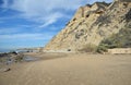 Coastline at Crystal Cove State Park, Southern California. Royalty Free Stock Photo