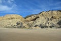 Coastline at Crystal Cove State Park, Southern California. Royalty Free Stock Photo