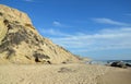 Coastline at Crystal Cove State Park, Southern California. Royalty Free Stock Photo