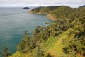 Coastline in deception pass state park Royalty Free Stock Photo
