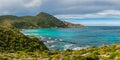 Coastline of the Desert des Agriates in Corsica Royalty Free Stock Photo