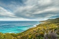 Coastline of the Desert des Agriates in Corsica Royalty Free Stock Photo