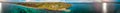 Coastline of Emu Bay in Kangaroo Island, Australia. Panoramic aerial view Royalty Free Stock Photo