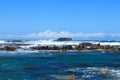 Coastline of Gansbaai Royalty Free Stock Photo