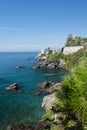 Coastline in Genova Nervi