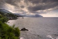 Coastline of Genova Nervi