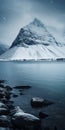 Mystical Water And Rocks: Atmospheric Imagery Of Snowy Mountains