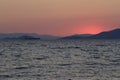 Izmir at Sunset /Turkey Royalty Free Stock Photo