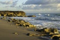 Coastline in Jupiter Florida in the Spring Royalty Free Stock Photo