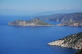 Coastline of Kefalonia, Greece