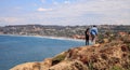 Coastline of La Jolla Cove in Southern California