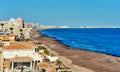 Coastline of La Manga. Spain Royalty Free Stock Photo