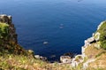 Coastline landscape near Castle St Michael Mount - Cornwall, England Royalty Free Stock Photo