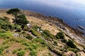 Coastline landscape near Castle St Michael Mount - Cornwall, England Royalty Free Stock Photo