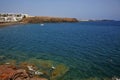 Coastline lanzarote in spain musk pond beach water yacht boat