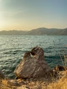 Coastline of Marmaris Hisaronu Mugla Turkey