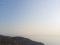 Coastline at Mediterranean sea near Fethiye Kabak Turkey. Pine, landscape. Royalty Free Stock Photo