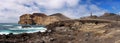 Coastline near Capelinhos, Faial Azores Royalty Free Stock Photo