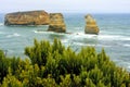 Coastline near Great Ocean Road. Victoria, Australia Royalty Free Stock Photo